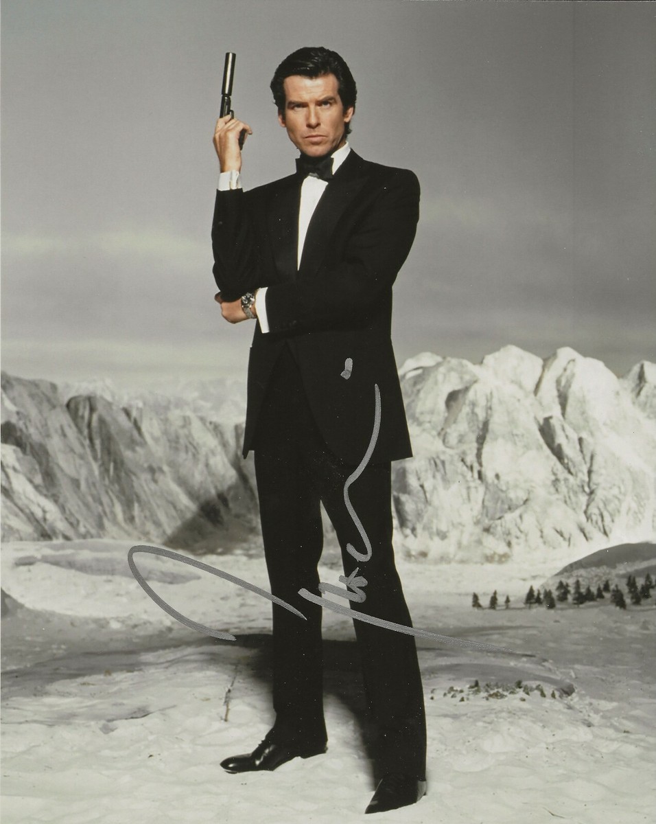 Pierce Brosnan James Bond signed,autographed 8x10 Photo. exact Proof COA, star Pierce Brosnan James Bond signed,autographed 8x10 Photo. exact Proof COA, star