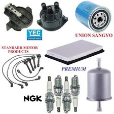 Tune Up Kit Filters Cap Wire Spark Plugs For NISSAN NX L4 1.6L 1991-1993