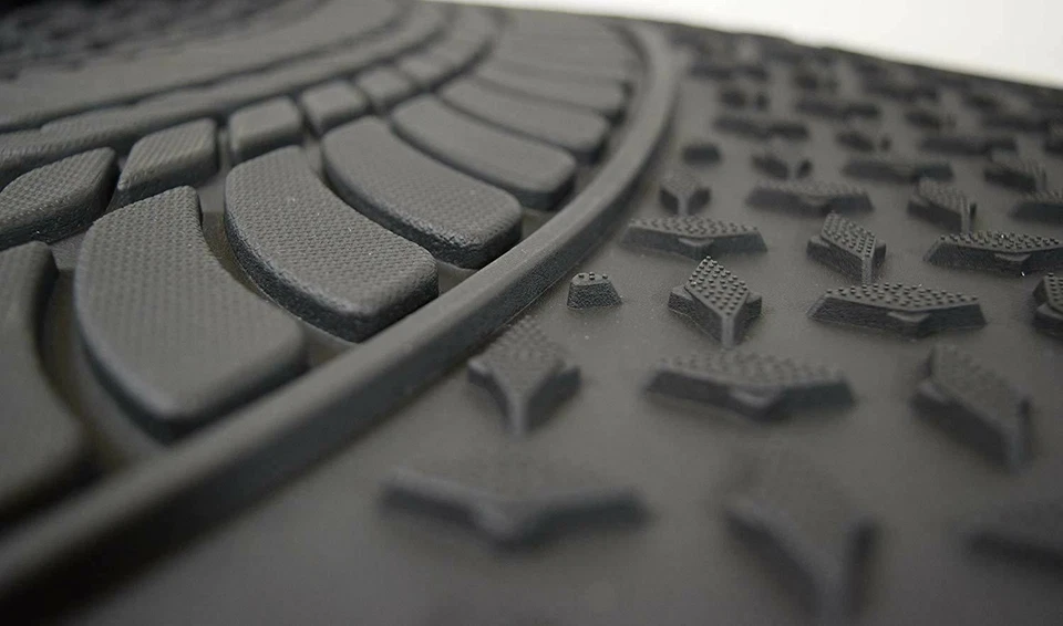 Heavy Duty Rubber Tyre Tred Car Floor Mats fits Kia Picanto Sportage Ceed Rio - Image 2 of 4