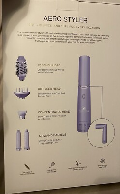 SUTRA AERO Styler, Brush Dryer- 5 Attachments. New in Box  display picture 1
