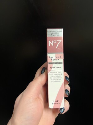 No7 Restore & Renew Multi Action Eye Cream .5 oz