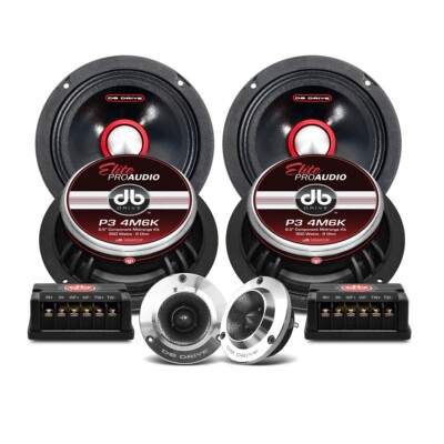 DB drive P3 4M6K  6.5  PRO Audio Midrange Component P3 4M6K