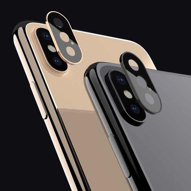 amFilm Camera Lens Protector for iPhone X/XS