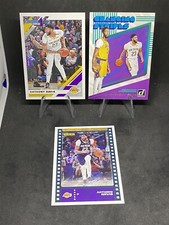 Anthony Davis 3 Card Lot 2019-20. Donruss NBA #80, Changing Stripes #3 Lakers