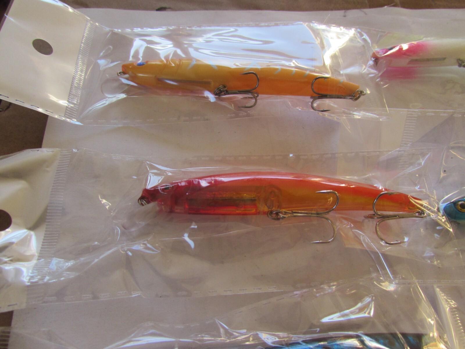 lot 15 various new rapala style larger salmon pike fishing lure plugs crankbaits - Image 2