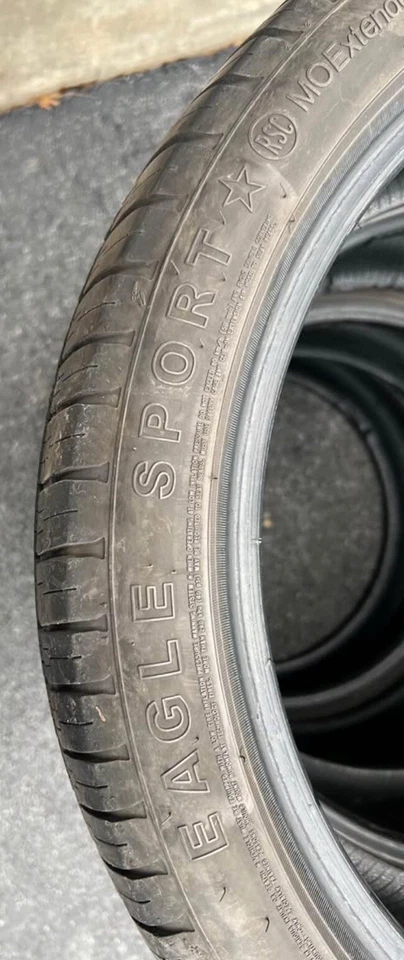 Juego de 4 neumáticos usados Goodyear Eagle Spot MOExtended Run Flat 98H-245/40r/19 Foto 2 de 4