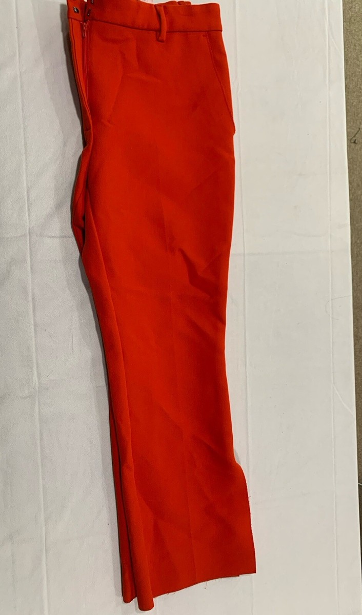 MSGM WOMENS RED BOOTCUT PANT, Size 44 | eBay