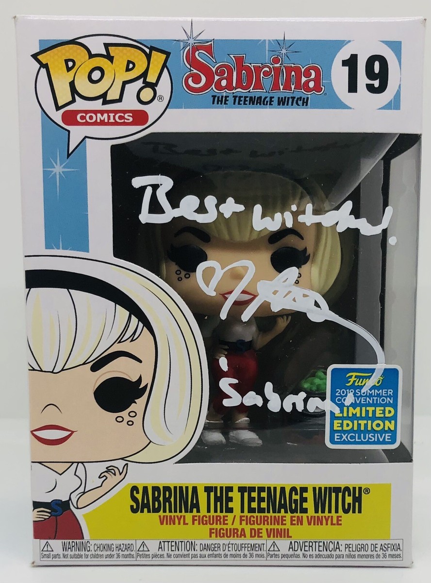 MELISSA JOAN HART SIGNED SABRINA THE TEENAGE WITCH POP FUNKO
