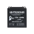 UB-YTX20CH-BS Battery Replacement for 2005 Suzuki LT-A500F Vinson 4WD 500 CC ATV
