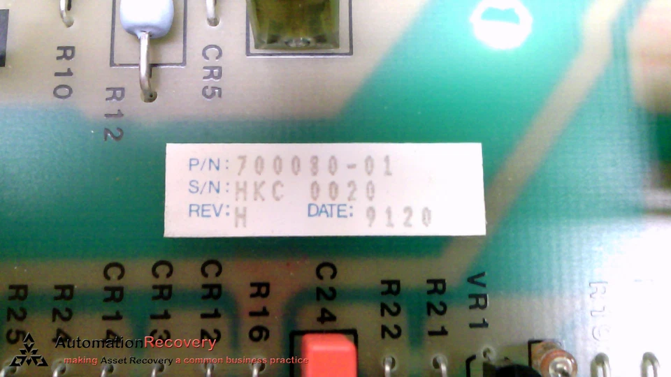 CP ELECTRONICS 700080-01 REVISIÓN H, PLACA PC ALIMENTACIÓN #219597 Foto 4 de 4