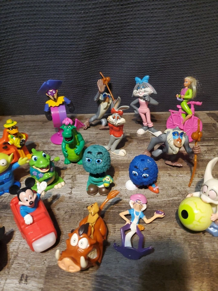 Lote De Colección 17+ Figuras/Juguetes Disney (McDonald's, Burger King, Comida Rápida) Años 80-90 Foto 3 de 4