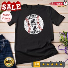 2025/There's No Crying In Baseball I Love Sport Softball Gifts Unisex T-shirt
