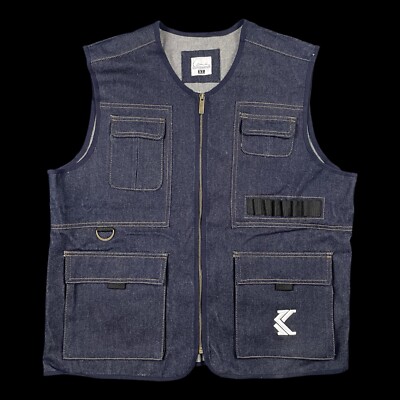 90s KARL KANI デニム ベスト 2PAC HIPHOP ストリート - トップス 90s KARL KANI デニム ベスト 2PAC HIPHOP ストリート - トップス