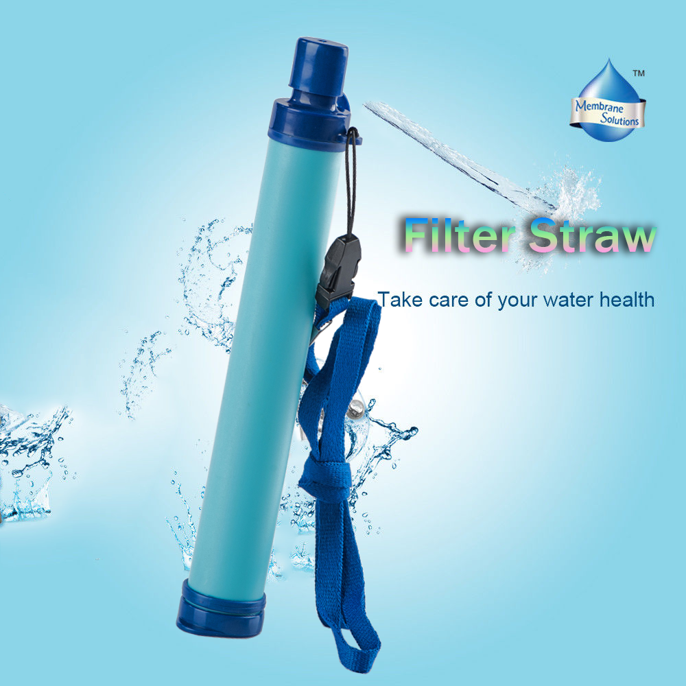 Survivor Tool Safe Pure Drinking Filter Straw Portable Water Fil