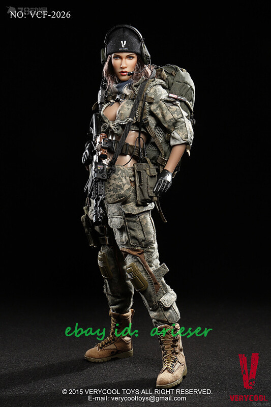 NEW VERYCOOL 1/6 VCF-2026 ACU Camouflage Female Shooter Action