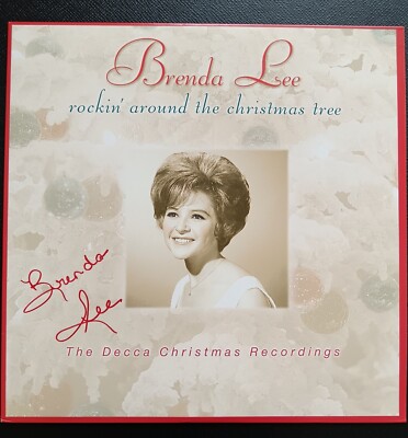 Brenda Lee SIGNED Rockin  Around The Christmas Tree AUTOGRAPHED Vinyl  LP Legend