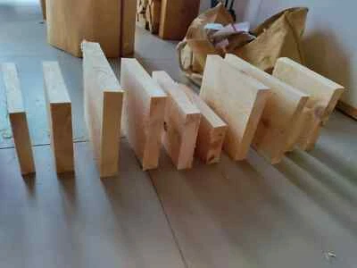 ZIRBENKISSEN24 4 Stücke Alpen Zirbe Rest Brett Stücke