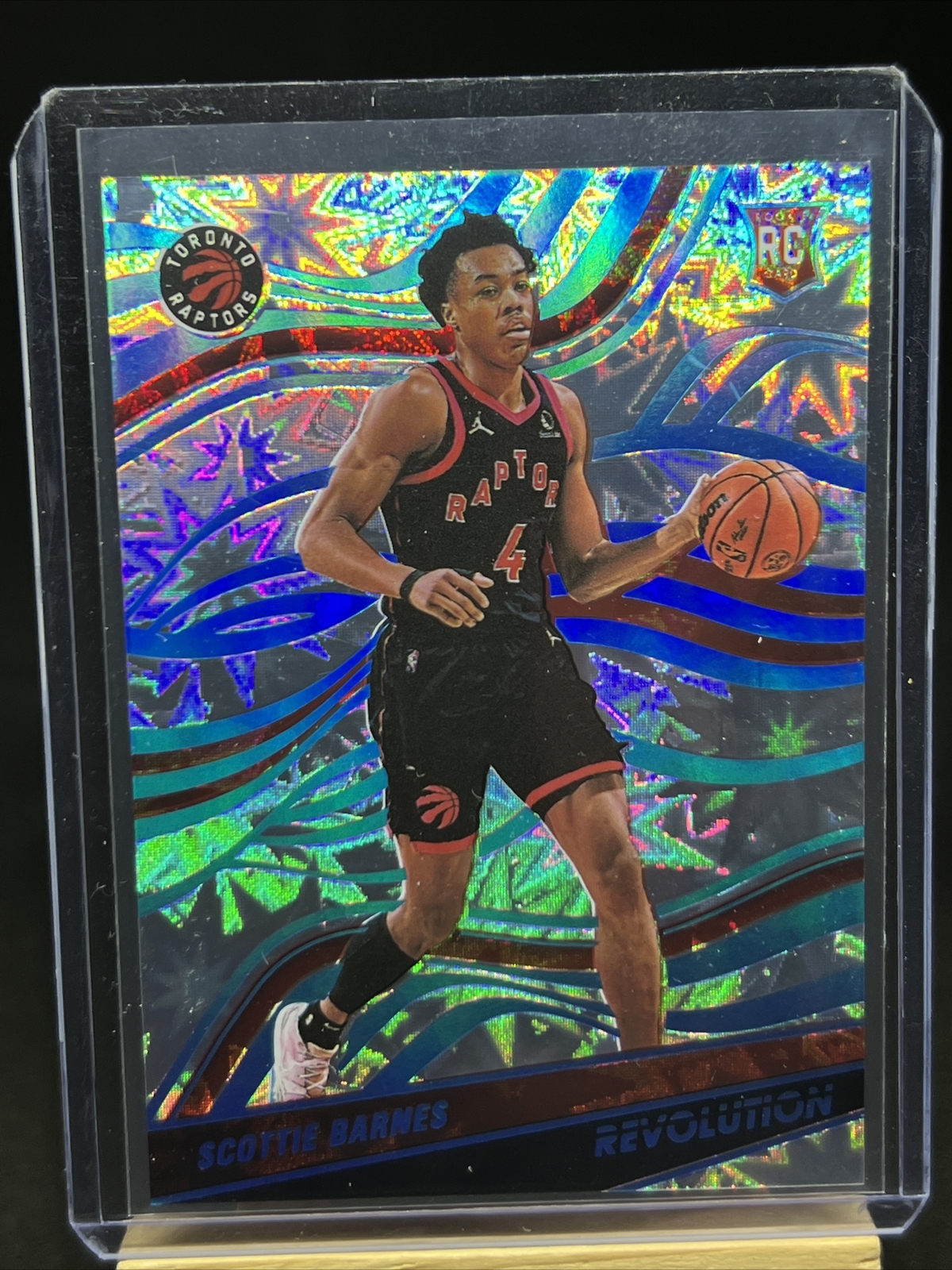 2021-22 Panini Revolution Impact Scottie Barnes RC #112/149 Rookie Raptors #145