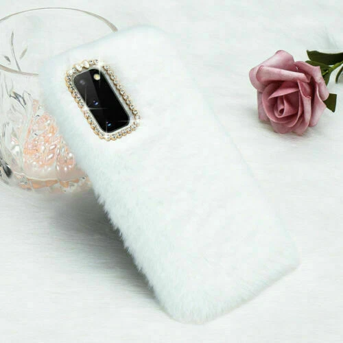 Luxury Plush Fluffy Phone Case For iPhone 11 12 13 14 15 16 Pro Max XR X 7 8 SE - Picture 11 of 14