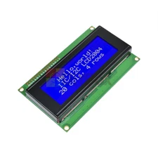 204 LCD 2004 20X4 Character LCD Display Module Blue Blacklight For Arduino