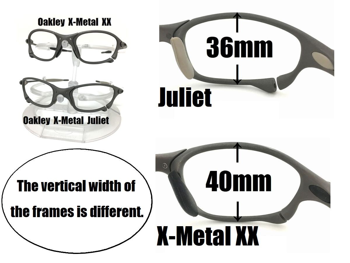 LINEGEAR UV420 Premium Red - Polarized Lens for Oakley Juliet Ruby