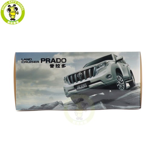 1/18 Toyota Land Cruiser Prado Pure White Diecast Model Car Friends Gifts - Picture 14 of 14