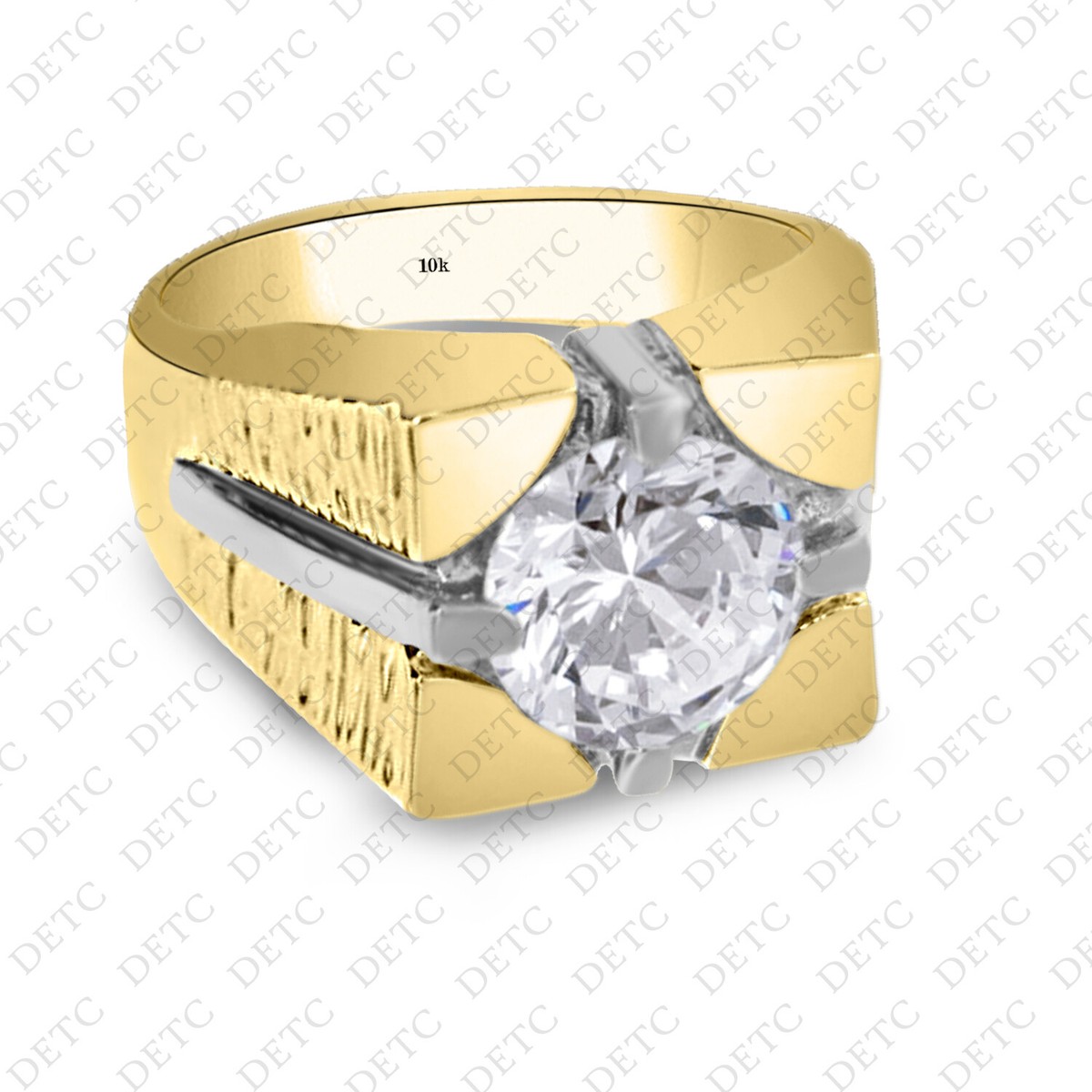 Elegant Single Diamond Ring for Men JL PT 578