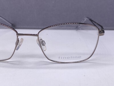 Titanflex Eyeglasses Frames woman Silvery Rectangular Oval Eschenbach Fineline