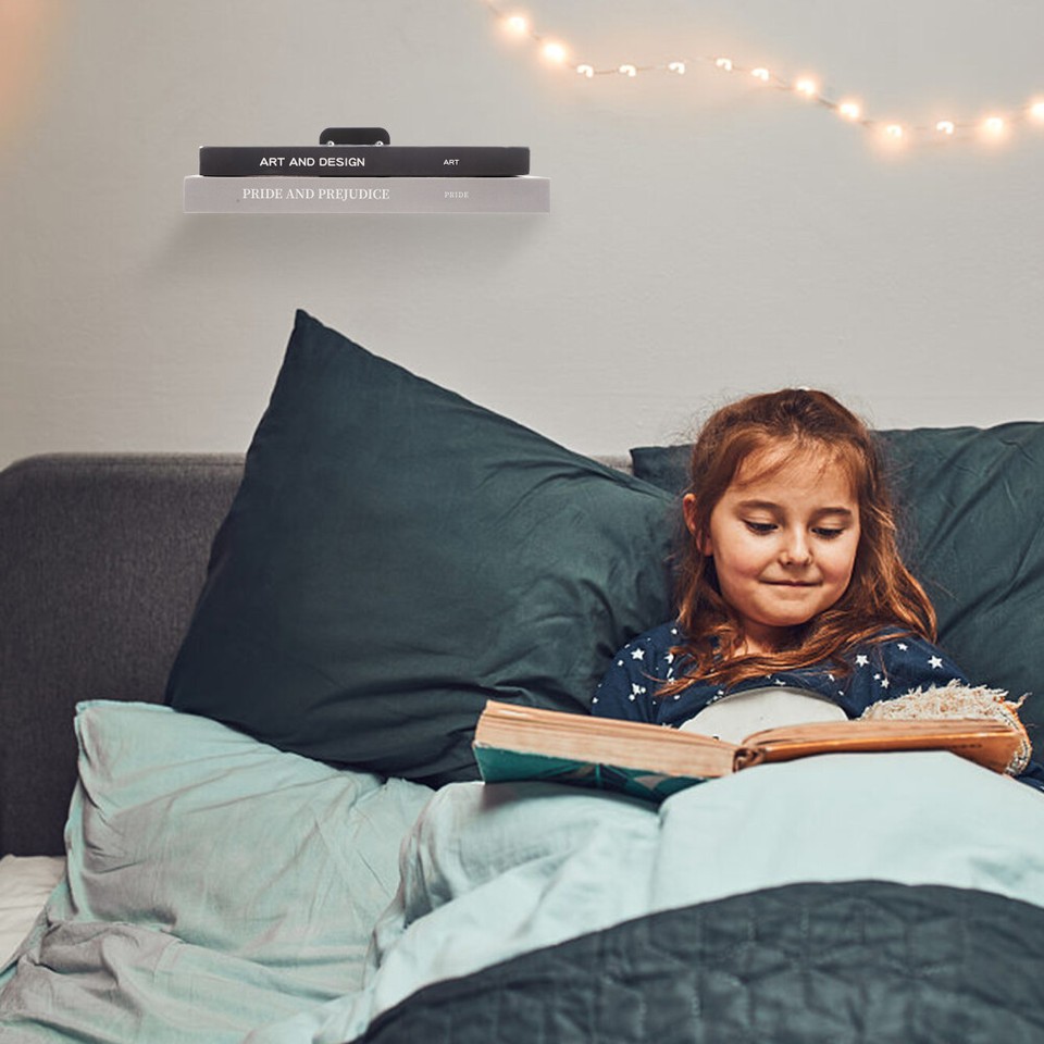 Metal Floating Bookshelf Floating Book Book Holder eBay