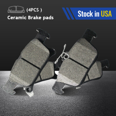 Rear Premium Ceramic Brake Pads for 2016 2017 2018 2019 2020 Buick Envision