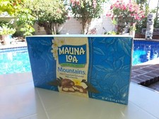 Macadamia nut chocolates MAUNA LOA "Mountains" 5oz box mac nuts SameDay SHIP