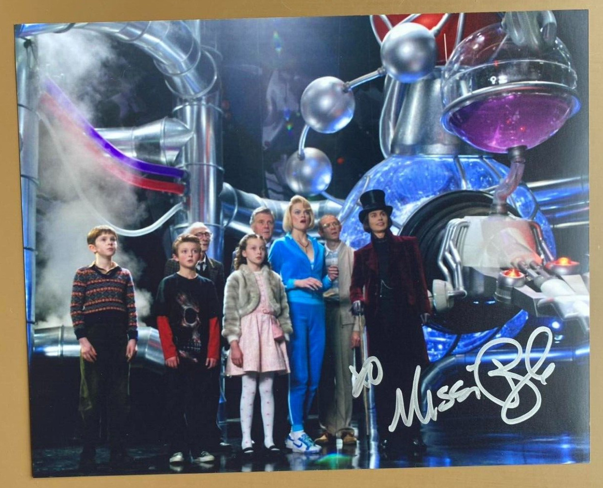 Missi Pyle Signed 8x10 Photo - Charlie & The Chocolate Factory Autographed