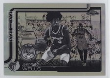 2025-26 Topps Chrome Negative Refractor Jaylen Wells #200 0y2q