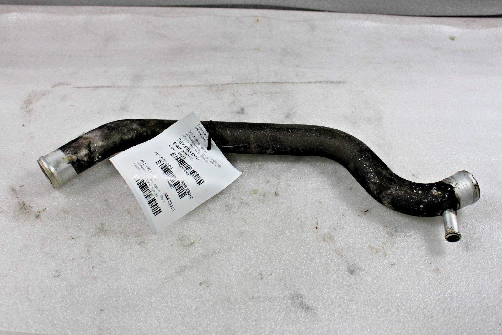 Ferrari 308, Lower Radiator Hose, Used, P/N 109370