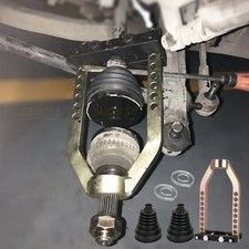 CV Joint Removal Tool Puller Propshaft Separator + 2x CV Boot Cover & Clip Clamp