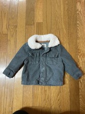OshKosh B  Gosh baby Corduroy Jacket with White Sherpa Collar 6 month