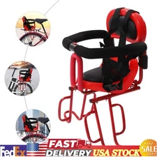 Kids Bicycle Chair Carrier Bike Safety Seat Toddler Baby Child Rear Mount Chair