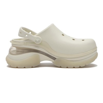 Crocs Super Bae Clog Summit White 212811-2MD Unisex Size | eBay