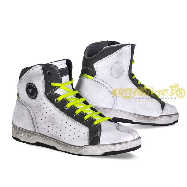 Scarpe sneakers da moto Stylmartin URBAN SECTOR con rinforzi tessuto pelle