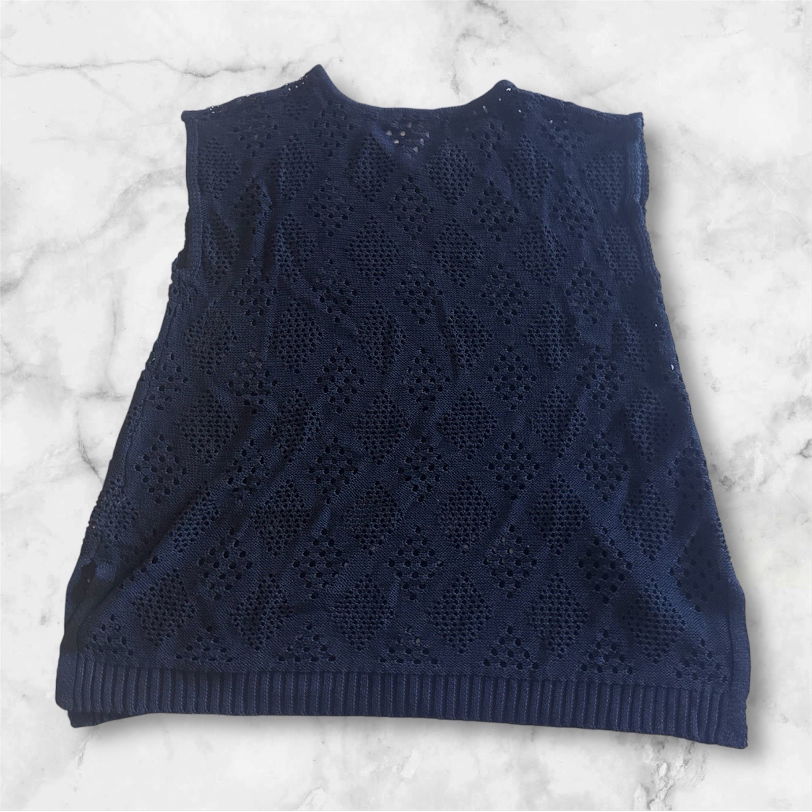 Unbranded Pullover top Different Pattern Knitting… - image 3