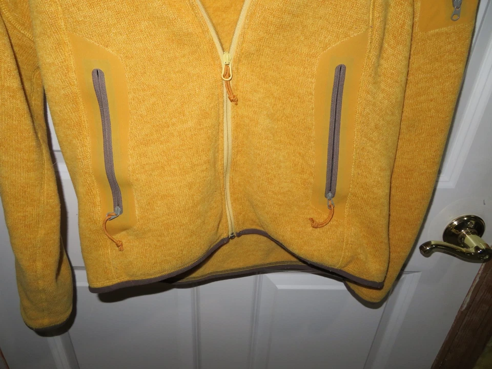 Arc’teryx Polartex Gorpcore Fleece Jacket Women's Medium M Yellow - Image 4 of 4