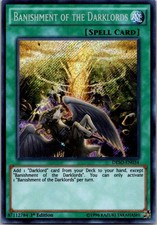 Banishment of the Darklords DESO-EN034 1st Edition Secret Rare HP