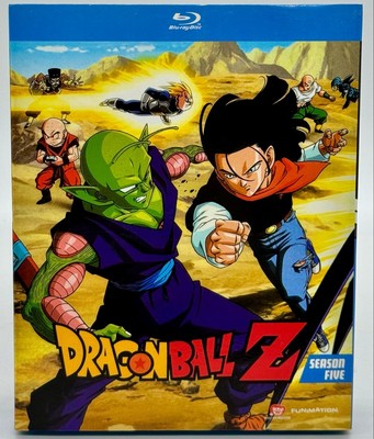 Dragon Ball Z Season 5 (4 Disc Set Blu-Ray) w/ Slip Cover