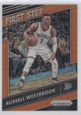 2016-17 Panini Prizm First Step Orange Prizm 31/49 Russell Westbrook #7 02v3