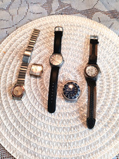 Vintage Konvolut Marken Armbanduhren aus Uhrmachermeisterwerkstatt. Aus Nachlass