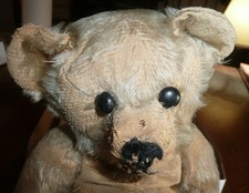 Vintage 1904 Steiff Mohair Teddy Bear 17 inch All Original