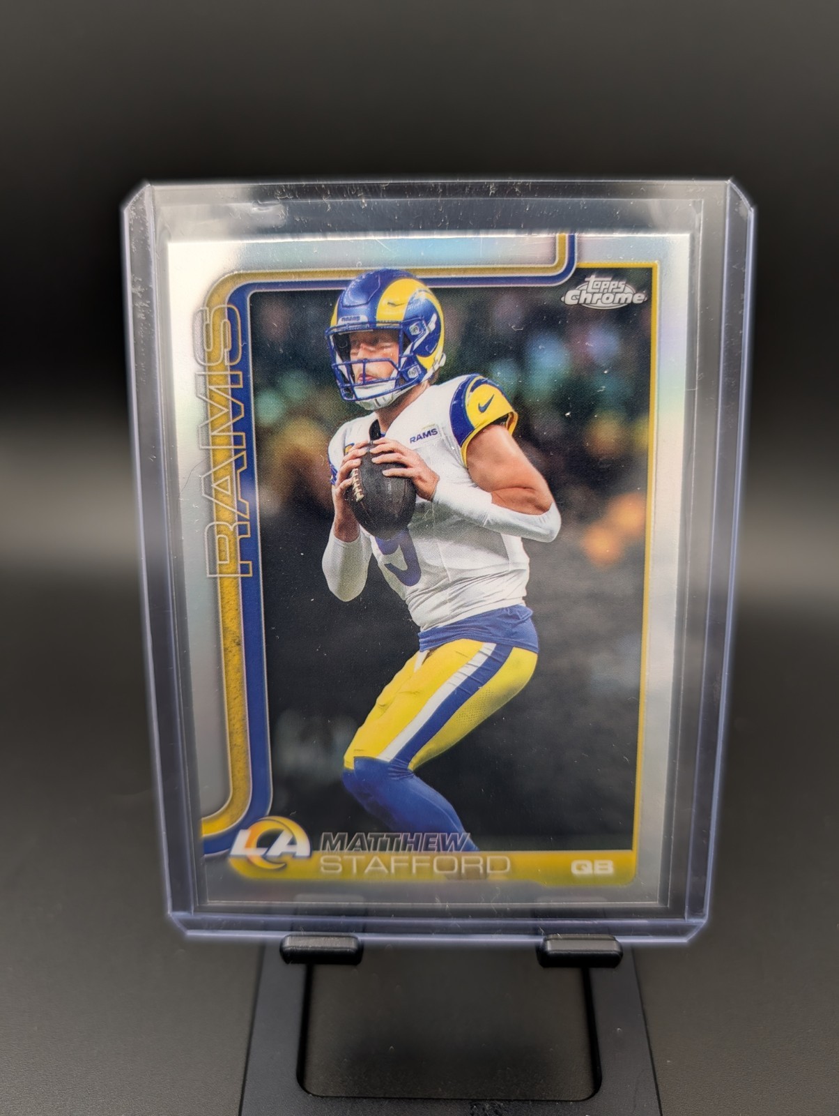 2025 Topps Chrome Matthew Stafford #169 Refractor MVP Buyback
