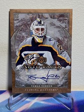 2007-08 Upper Deck ARTIFACTS Hockey TOMAS VOKOUN #AF-TV AUTO-FACTS AUTO SP