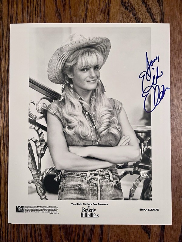Erika Eleniak Authentic Signed 8x10 Photo Beverly Hillbillies Baywatch