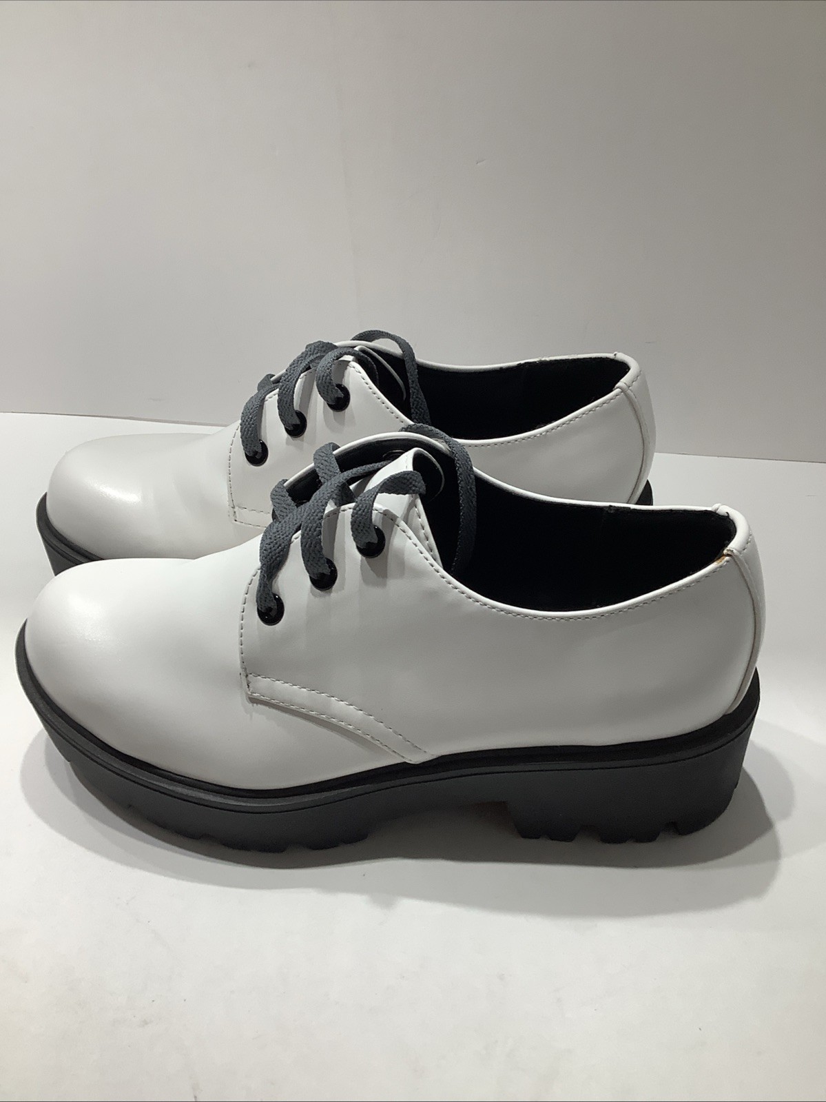 SAOLA Scarpe casual bianche vegan in pelle suola a strappo plateau COCONUTS Matisse Wmns taglia 8 5M